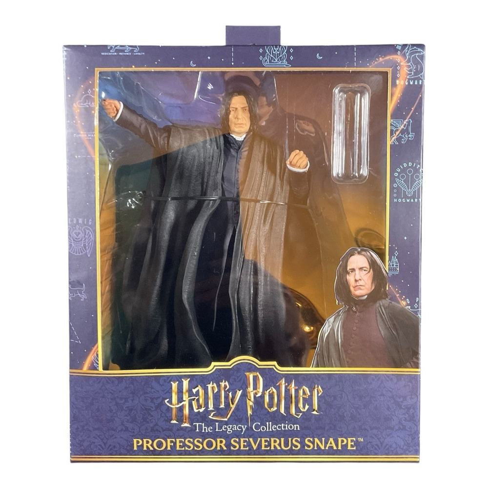 NECA Harry Potter The Legacy Collection Professor Severus Snape Figure In Hand